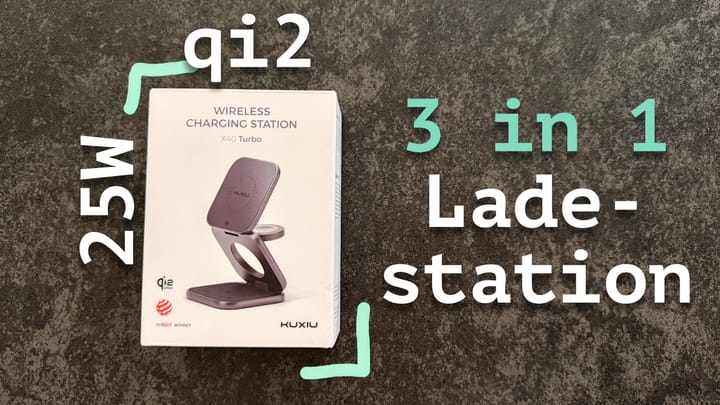 KUXIU X40 Turbo Test: Das beste 3-in-1 Ladegerät mit Qi2.2 25W?